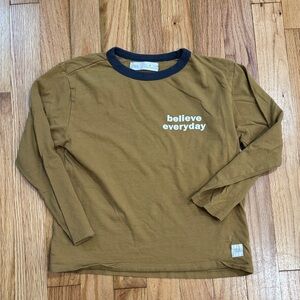 Zara, long sleeve shirt, size 6